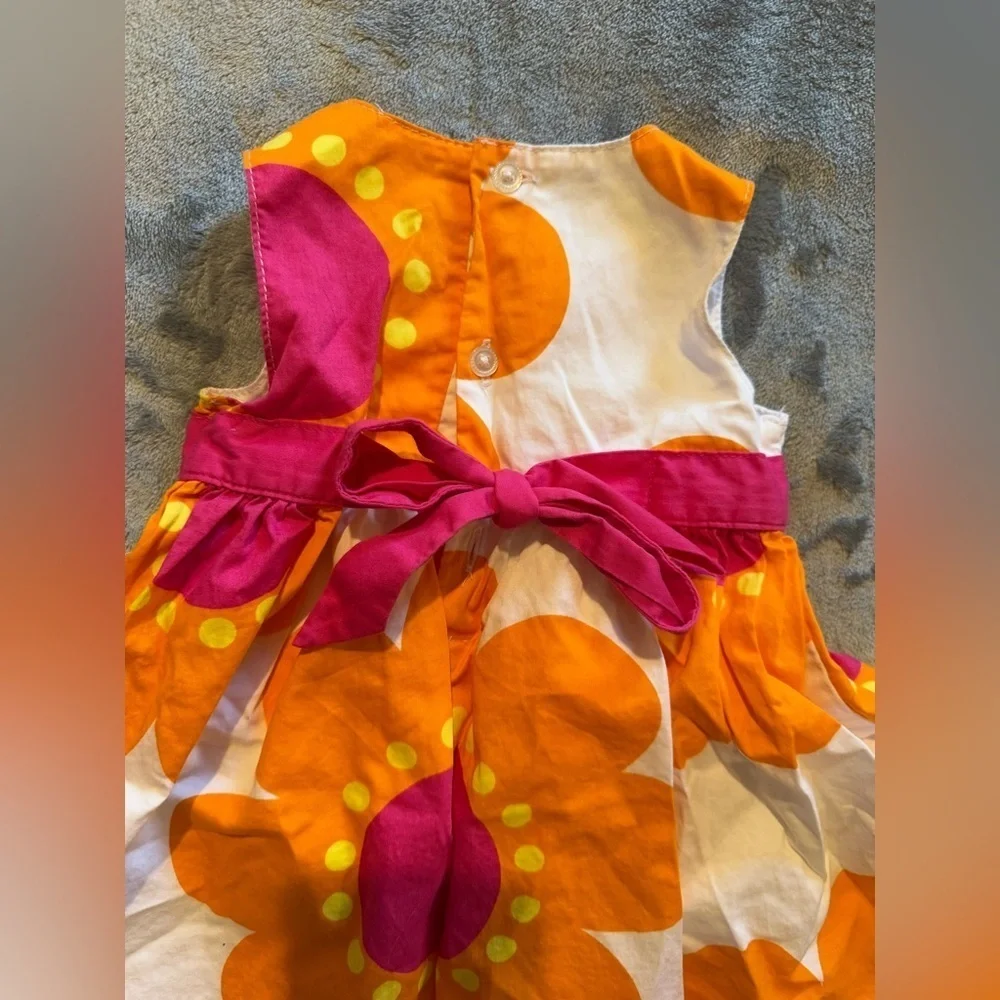 Carters spring dress with bloomers size 6m